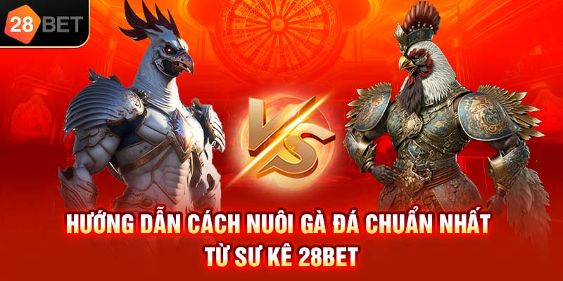 Cách nuôi gà đá chuẩn dành sư kê chuyên nghiệp 28BET 1 Cách nuôi gà đá chuẩn năm 2025 theo chia sẻ từ sư kê 28BET